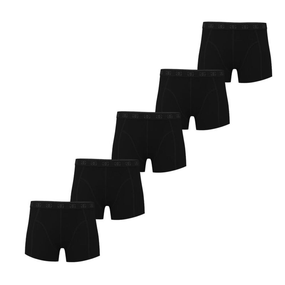 Giorgio Boys Boxer Briefs (Pack of 5) / Black